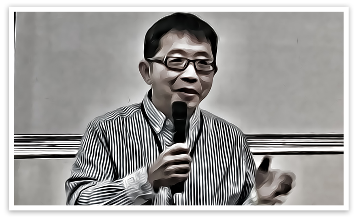 Chris Wen-chao Li lecturing