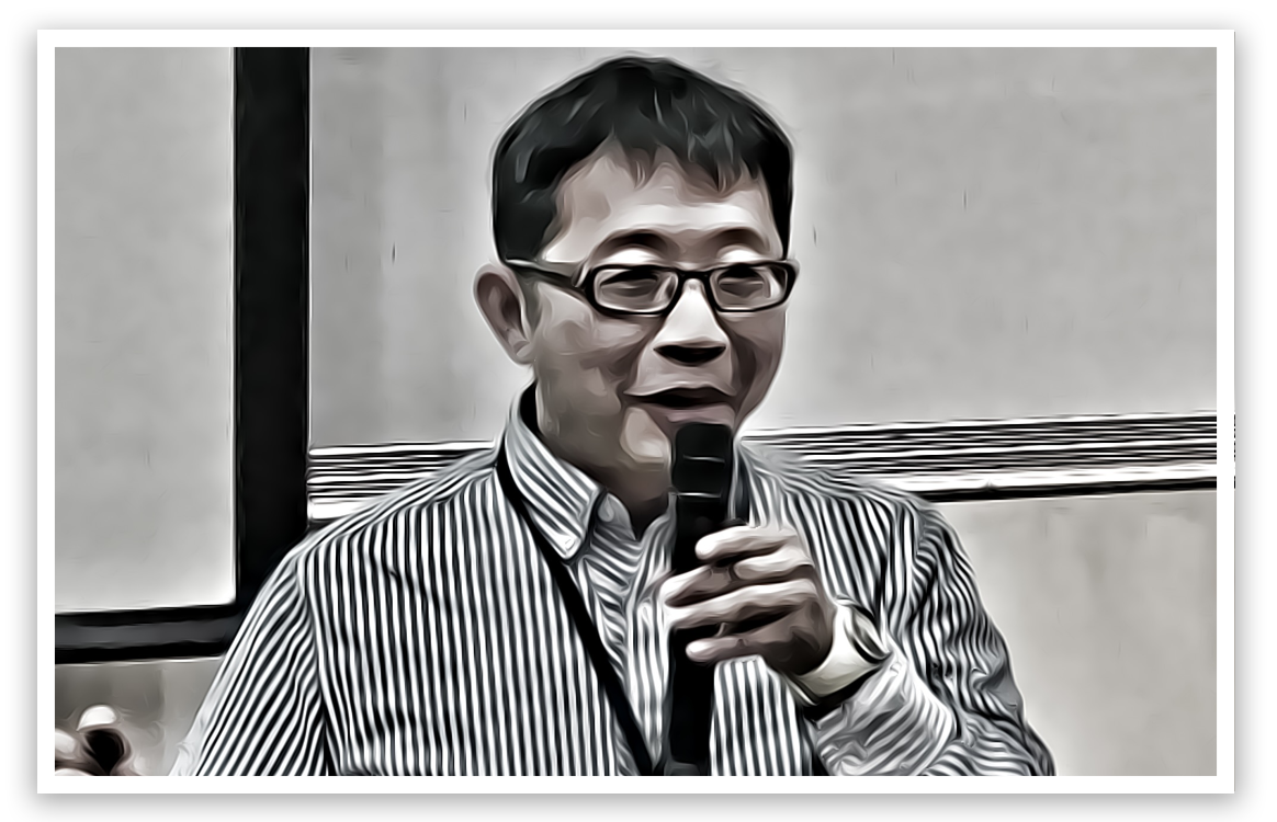 Chris Wen-chao Li lecturing
