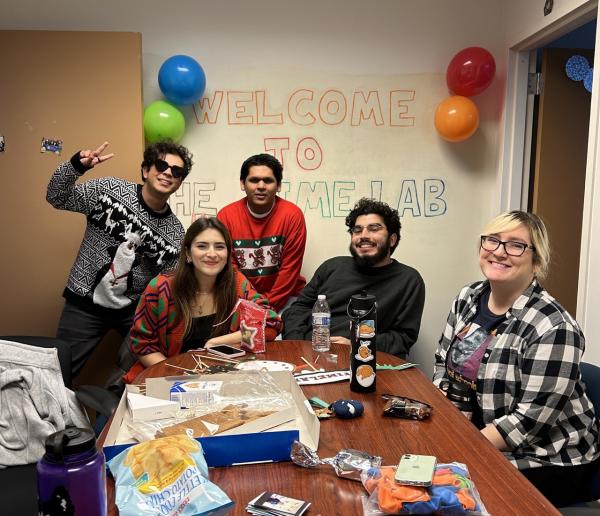 Winter lab party