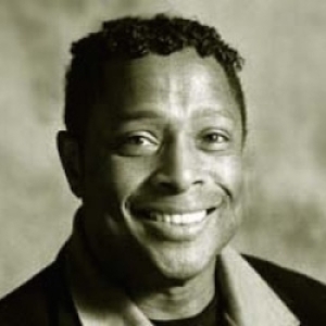 Ricardo John Gomes black and white headshot